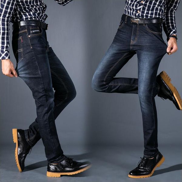 new men jeans black classic fashion designer denim skinny jeans mens casual high quality slim fit trousers ripped for men, Blue
new men jeans black classic fashion designer denim skinny jeans mens casual high quality slim fit trousers ripped for men, Blue