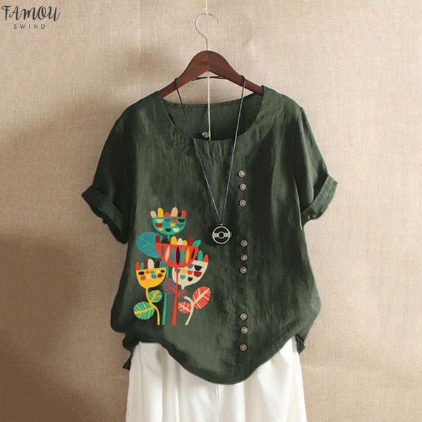 women casual loose fish print shirt plus size short sleeve o neck button tunic shirt womens blusas mujer de moda 2020, White
women casual loose fish print shirt plus size short sleeve o neck button tunic shirt womens blusas mujer de moda 2020, White