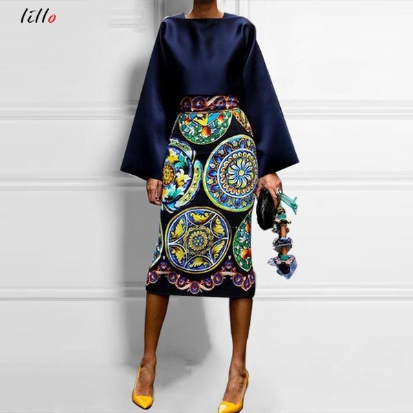 vintage printed long-sleeved mid-length skirt suit 2019 summer and autumn new fashion temperament silky fabric comfortable flare mx190727, Black;gray
vintage printed long-sleeved mid-length skirt suit 2019 summer and autumn new fashion temperament silky fabric comfortable flare mx190727, Black;gray