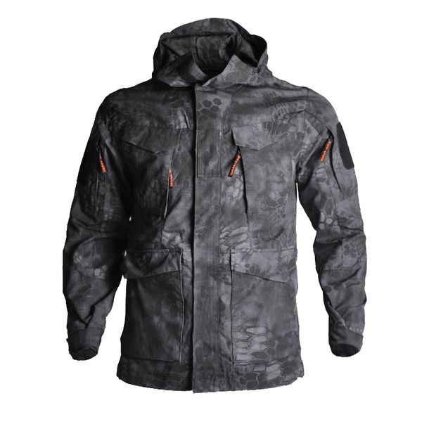 m65 tactical jacket men autumn winter windbreaker army uniform combat waterproof field jackets black camouflage, Blue;black
m65 tactical jacket men autumn winter windbreaker army uniform combat waterproof field jackets black camouflage, Blue;black