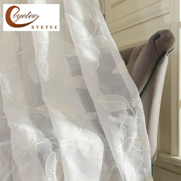 byetee modern white embroidered voile curtains bedroom sheer curtains for living room tulle for kitchen ing
byetee modern white embroidered voile curtains bedroom sheer curtains for living room tulle for kitchen ing