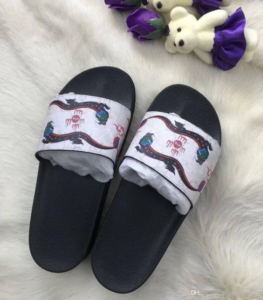 men and women slippers summer brand printing sandals fashion male shoe cowhide genuine leather man shoes with box 35-46, Black
men and women slippers summer brand printing sandals fashion male shoe cowhide genuine leather man shoes with box 35-46, Black