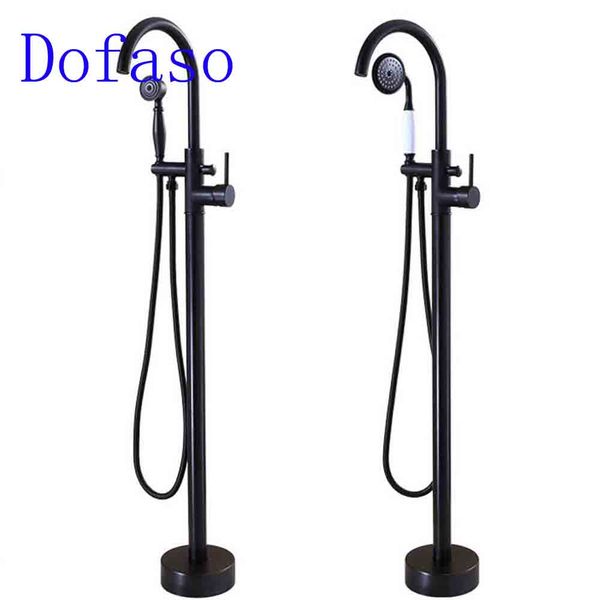dofaso shower faucet tub floor stand black finish bathtub solid faucet shower set standing with hand for bath
dofaso shower faucet tub floor stand black finish bathtub solid faucet shower set standing with hand for bath