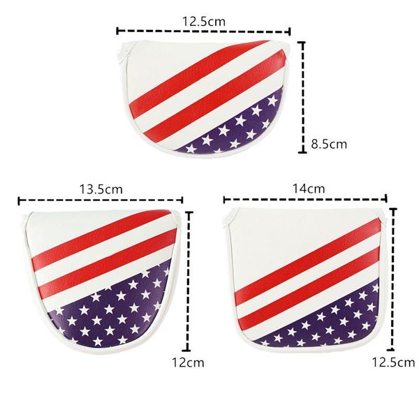 durable high-quality golf putter cover mallet headcover pu waterproof magnetic pattern golf club covers
durable high-quality golf putter cover mallet headcover pu waterproof magnetic pattern golf club covers