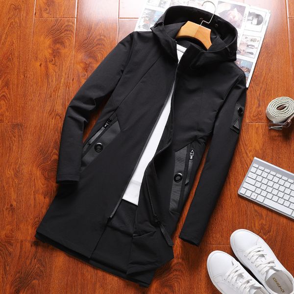 men's windbreaker long thicken slim overcoat spring korean slim jacket men's clothing 2019 new spring coat male casual sa-9, Tan;black
men's windbreaker long thicken slim overcoat spring korean slim jacket men's clothing 2019 new spring coat male casual sa-9, Tan;black