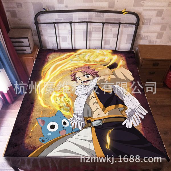 120*200cm japan anime fairy tail flannel blanket on bed mantas bath plush towel air condition sleep cover bedding
120*200cm japan anime fairy tail flannel blanket on bed mantas bath plush towel air condition sleep cover bedding