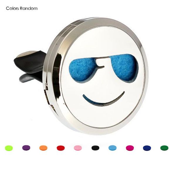1 set of round aroma pattern stainless steel car vent clip oil diffuser with 1 felt pads colors random
1 set of round aroma pattern stainless steel car vent clip oil diffuser with 1 felt pads colors random