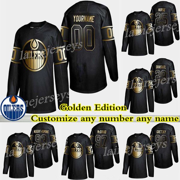 edmonton oilers golden editi 97 connor mcdavid jersey 99 gretzky 29 draisaitl 93 nugent-hopkins customize any number any name hockey jerseys, Black;red 
edmonton oilers golden editi 97 connor mcdavid jersey 99 gretzky 29 draisaitl 93 nugent-hopkins customize any number any name hockey jerseys, Black;red