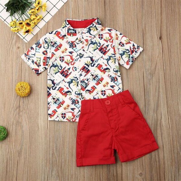 ustoddler kid baby boy 1t-6t castle print clothes outfit button shirt short pants 2pcs, White
ustoddler kid baby boy 1t-6t castle print clothes outfit button shirt short pants 2pcs, White