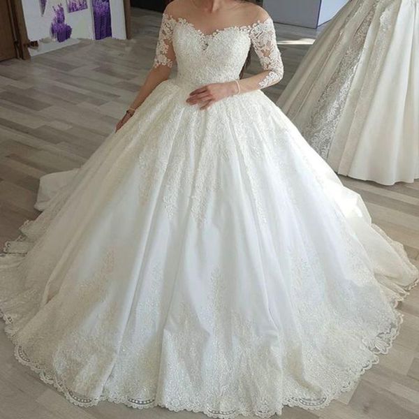vestido de noiva 2019 саудовская аравия аппликации кружева с длинными рукавами пышное свадебное платье свадебное платье robe de mariee, White;black
vestido de noiva 2019 саудовская аравия аппликации кружева с длинными рукавами пышное свадебное платье свадебное платье robe de mariee, White;black