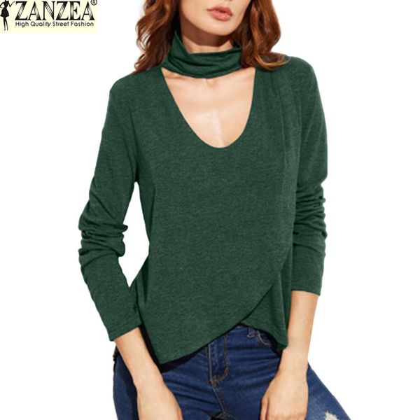 2019 zanzea patchwork and blouse women spring casual long sleeve stand collar pullover shirts loose solid color short, White
2019 zanzea patchwork and blouse women spring casual long sleeve stand collar pullover shirts loose solid color short, White