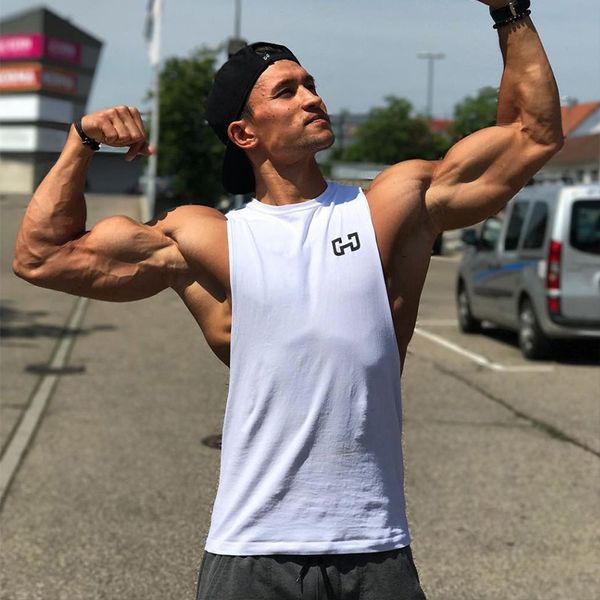 2020 new fitness sports vest men's muscular bodybuilding loose casual cotton running sleeveless 6885, White;black
2020 new fitness sports vest men's muscular bodybuilding loose casual cotton running sleeveless 6885, White;black