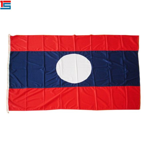 digital printing laos flag 90 x 150 cm polyester national country flag banner with two grommets
digital printing laos flag 90 x 150 cm polyester national country flag banner with two grommets