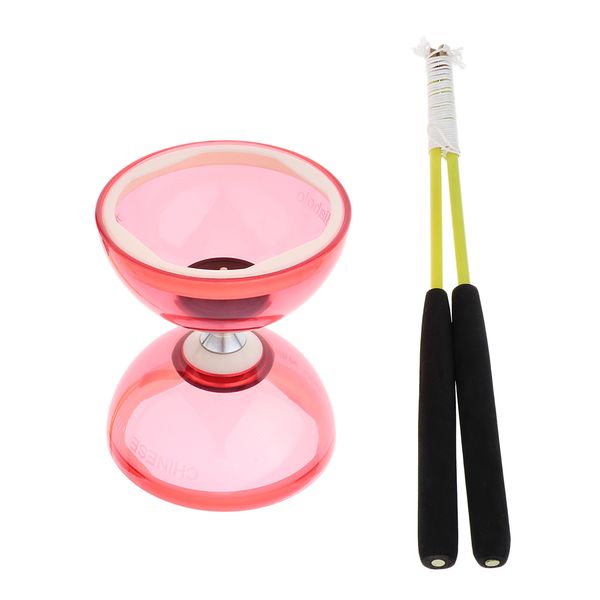 unique 3-bearing diabolo with sticks & string, yoyo rubber ball toy, children teens hand eye coordination toys, 5 colors for choose
unique 3-bearing diabolo with sticks & string, yoyo rubber ball toy, children teens hand eye coordination toys, 5 colors for choose