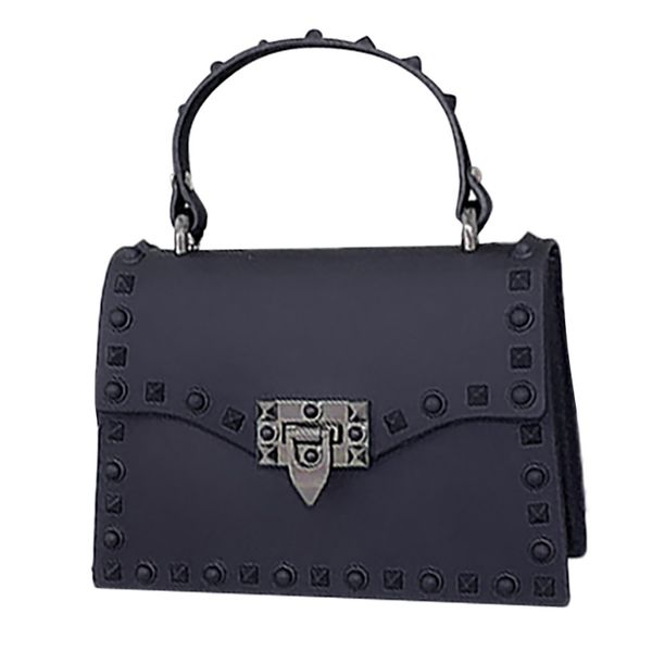 2019 new solid color bolsas de mujer handbags women's fashion dull polish rivet jelly bag single shoulder messenger bags #c
2019 new solid color bolsas de mujer handbags women's fashion dull polish rivet jelly bag single shoulder messenger bags #c