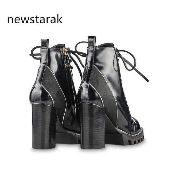 women's leather boots star trail trend thick heel black leather shoelaces rubber outsole luxury martin boots box
women's leather boots star trail trend thick heel black leather shoelaces rubber outsole luxury martin boots box