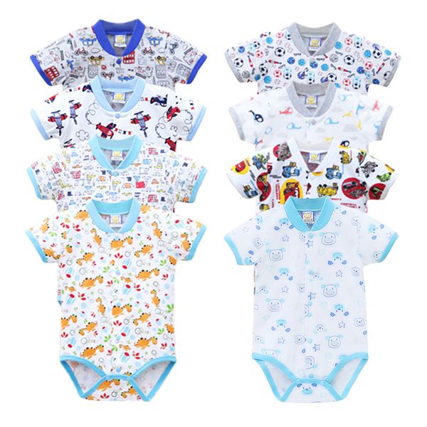 2019 little q one pieces pure 100% cotton short sleeve baby bodysuits spring and summer 8 pieces button down print girls clothes, Blue
2019 little q one pieces pure 100% cotton short sleeve baby bodysuits spring and summer 8 pieces button down print girls clothes, Blue