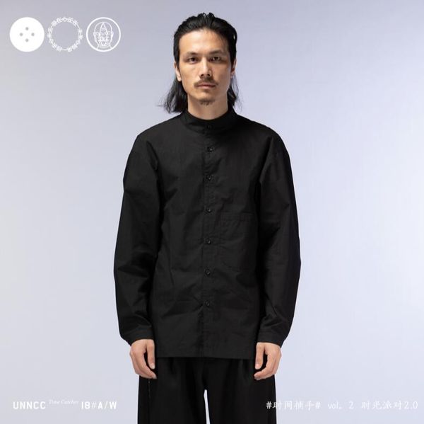 s-6xl 2019 new men's clothing hair stylist fashion originally designed stand collar long-sleeved shirt plus size stage costumes, White;black
s-6xl 2019 new men's clothing hair stylist fashion originally designed stand collar long-sleeved shirt plus size stage costumes, White;black