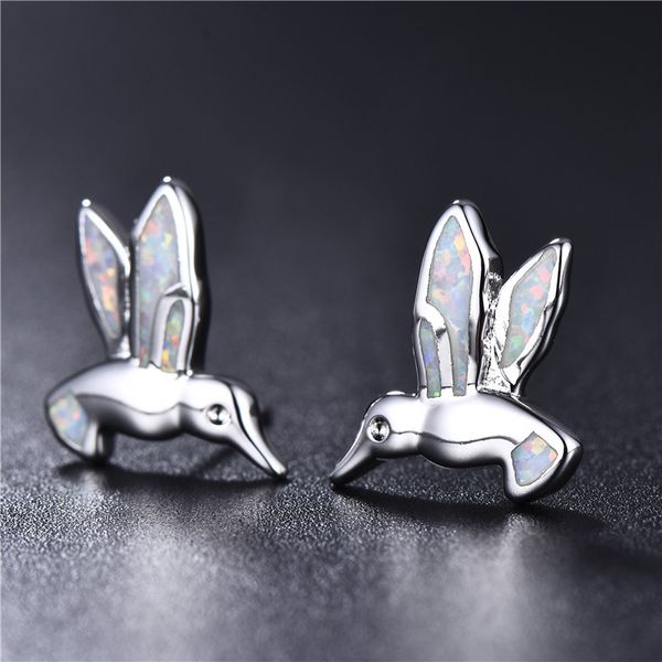 cute small bird white blue fire opal stud earrings for women 925 sterling silver animal jewelry female wedding earrings, Golden;silver
cute small bird white blue fire opal stud earrings for women 925 sterling silver animal jewelry female wedding earrings, Golden;silver