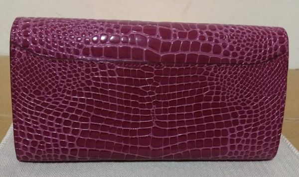 realfine888 3a 20.5cm constans alligator crocodile leather long wallet have logo with dust bag+box dhl ing, Red;black
realfine888 3a 20.5cm constans alligator crocodile leather long wallet have logo with dust bag+box dhl ing, Red;black