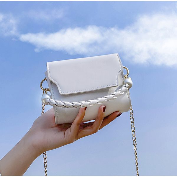 pu leather simple crossbody bags for women 2020 new solid color totes with pearl mini chain shoulder messenger bag purses
pu leather simple crossbody bags for women 2020 new solid color totes with pearl mini chain shoulder messenger bag purses
