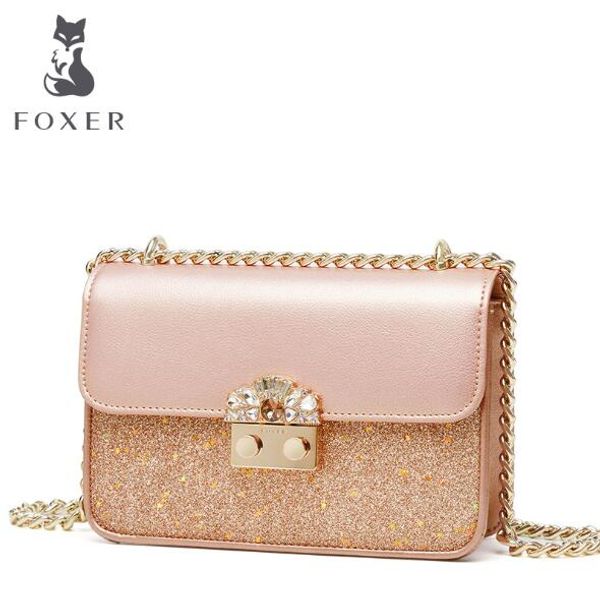 foxer women crossbody shoulder bag for female split leather fashion blingbling messenger bags girl leather cross-body bags
foxer women crossbody shoulder bag for female split leather fashion blingbling messenger bags girl leather cross-body bags