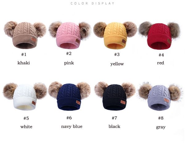 8 styles girls new hat boys cap girl beanies thick poms winter hair ball cute infant toddler warm cap boy knitted pom baby warm hat m92 xfgp, White;black
8 styles girls new hat boys cap girl beanies thick poms winter hair ball cute infant toddler warm cap boy knitted pom baby warm hat m92 xfgp, White;black