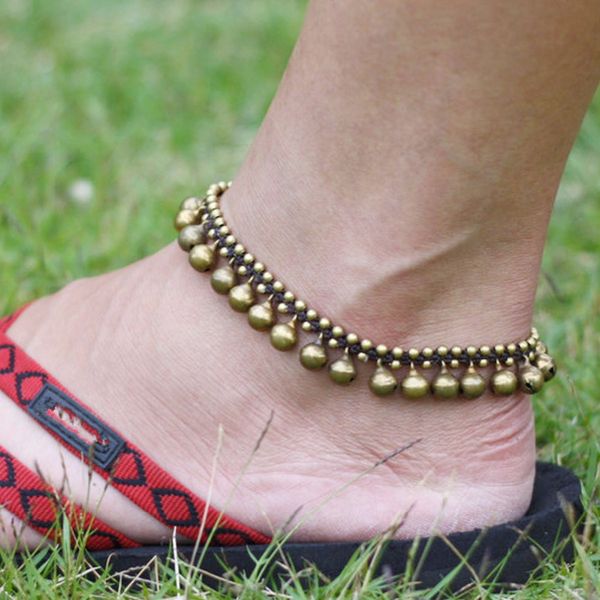 vintage brass bracelet foot jewelry pulseras retro anklet for women girl ankle leg chain charm jingle bell beach boho jewelry, Red;blue
vintage brass bracelet foot jewelry pulseras retro anklet for women girl ankle leg chain charm jingle bell beach boho jewelry, Red;blue