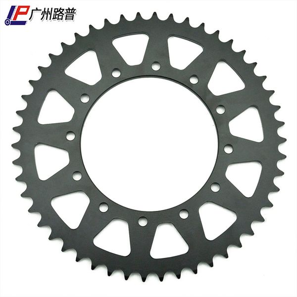520 47t-52t motorcycle rear sprocket gear for fmx650 fx650 slr650 vt250 vtr250 nx650 xr600 fz400 yzf600r thunder
520 47t-52t motorcycle rear sprocket gear for fmx650 fx650 slr650 vt250 vtr250 nx650 xr600 fz400 yzf600r thunder