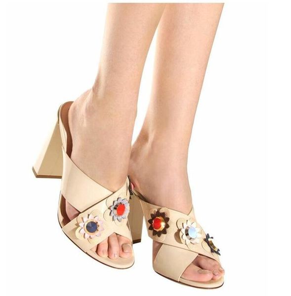 flower t show slipper summer womens sandals chunky heels slip on open toe slides ethnic sandals femme, Black
flower t show slipper summer womens sandals chunky heels slip on open toe slides ethnic sandals femme, Black