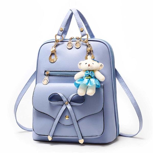 women backpack leather with cartoon bear bag school bags for girls backpacks for women 2020 new bowknot shoulder bags mochila
women backpack leather with cartoon bear bag school bags for girls backpacks for women 2020 new bowknot shoulder bags mochila
