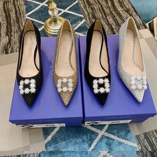 2020 new designer ladies' high heels, dress shoes, crystal diamonds, italian imported leather sizes 35-39 black
2020 new designer ladies' high heels, dress shoes, crystal diamonds, italian imported leather sizes 35-39 black