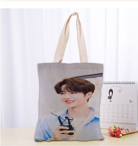 30*35cm green shopping bag canvas tote bag wang yibo printed canvas tote bag durable cotton linen handbag bags
30*35cm green shopping bag canvas tote bag wang yibo printed canvas tote bag durable cotton linen handbag bags