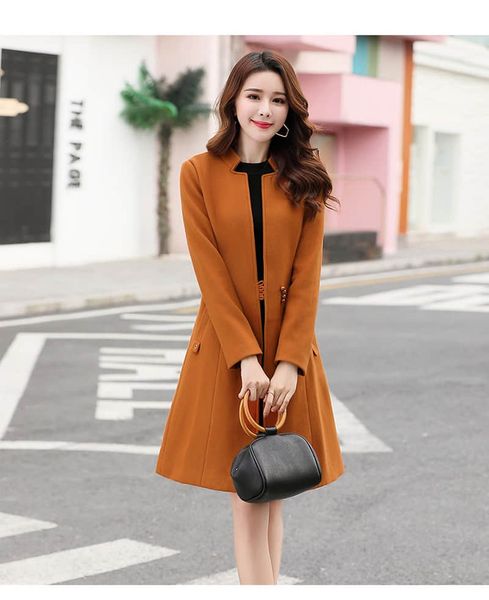 nicemix new women korean woolen jacket autumn winter slim standing collar woolen coat women's long sleeve single-breasted overco, Black
nicemix new women korean woolen jacket autumn winter slim standing collar woolen coat women's long sleeve single-breasted overco, Black