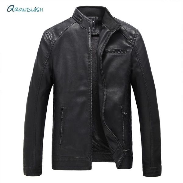 grandwish men pu leather coat jacket winter snow warm fleece casual motorcycle coats male brand big size leather jacket ,da988, Black
grandwish men pu leather coat jacket winter snow warm fleece casual motorcycle coats male brand big size leather jacket ,da988, Black