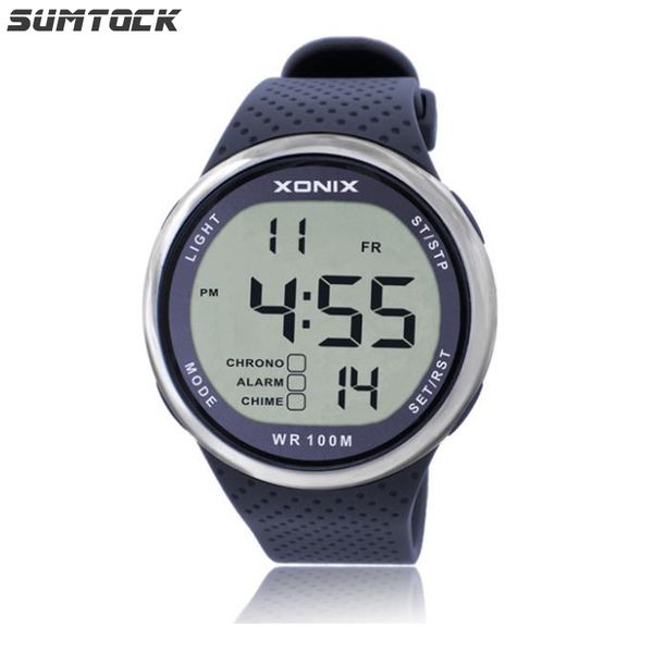 sumtock diving swimming watch 100m waterproof watches outdoor sport electronic watch men led 2019 relojes hombre digitales, Slivery;brown
sumtock diving swimming watch 100m waterproof watches outdoor sport electronic watch men led 2019 relojes hombre digitales, Slivery;brown