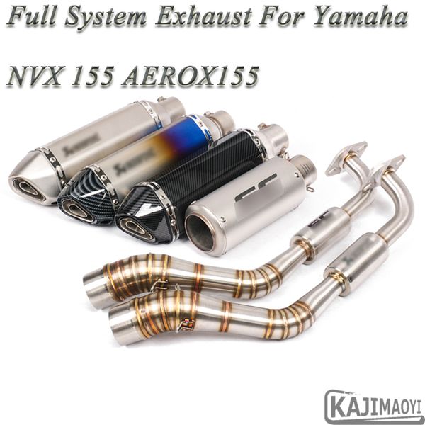 for yamaha nvx 155 aerox155 nvx155 motorcycle exhaust pipe escape modified fornt connection link pipe muffler db killer sticker
for yamaha nvx 155 aerox155 nvx155 motorcycle exhaust pipe escape modified fornt connection link pipe muffler db killer sticker