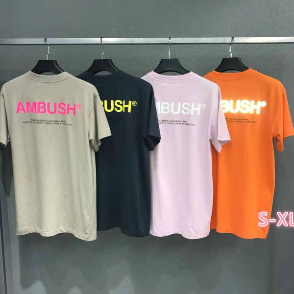 20s mens womens designer t shirts brand ambush reflective men women couple street style tshirts summer fashion t-shirts jing9061103, White;black
20s mens womens designer t shirts brand ambush reflective men women couple street style tshirts summer fashion t-shirts jing9061103, White;black