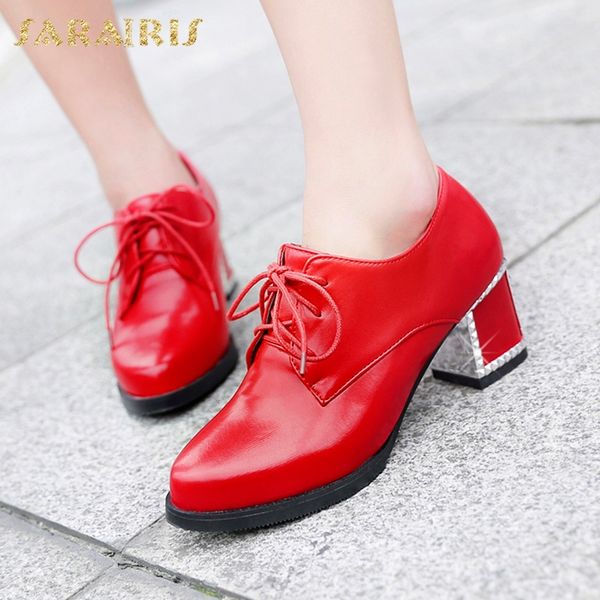sarairis recién llegados 2020 tacones cuadrados con cordones zapatos mujer bombas primavera/otoño mujer concisa oficina señora bombas, Black
sarairis recién llegados 2020 tacones cuadrados con cordones zapatos mujer bombas primavera/otoño mujer concisa oficina señora bombas, Black