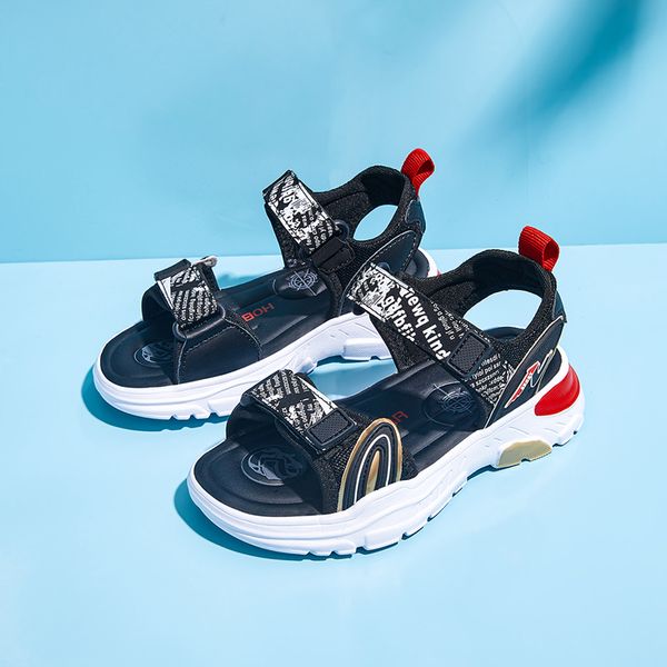 fashion summer kids sandals boys summer shoes casual sport shoes for little boys toddler, Black;red
fashion summer kids sandals boys summer shoes casual sport shoes for little boys toddler, Black;red