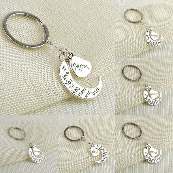 love keyring keychains i love you to the moon and back pendant key rings moon heart charms key chains gifts, Slivery;golden
love keyring keychains i love you to the moon and back pendant key rings moon heart charms key chains gifts, Slivery;golden