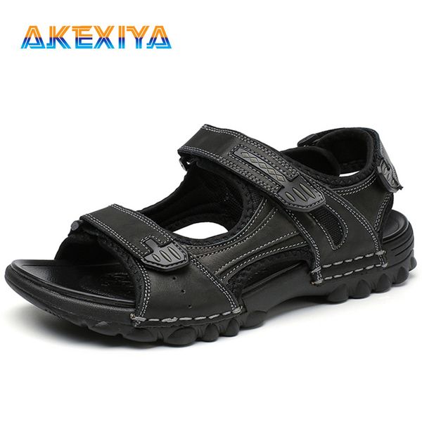 2020 mens sandals leather men summer shoes casual big size gladiator sandals for men leisure beach soft bottom, Black
2020 mens sandals leather men summer shoes casual big size gladiator sandals for men leisure beach soft bottom, Black
