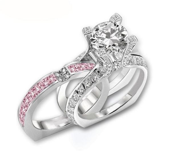 fast sona synthetic diamond engagement ring semi mount 18k white gold wedding diamond ring double layer couple on the ring, Slivery;golden
fast sona synthetic diamond engagement ring semi mount 18k white gold wedding diamond ring double layer couple on the ring, Slivery;golden