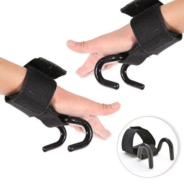 1pc strong weight lifting training gym belt hook grip strap glove wrist support n66 
1pc strong weight lifting training gym belt hook grip strap glove wrist support n66