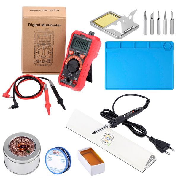 jcd soldering iron kits with digital multimeter adjustable temperature 220v welding solder iron kits rework station high quality
jcd soldering iron kits with digital multimeter adjustable temperature 220v welding solder iron kits rework station high quality