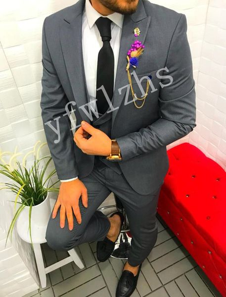 выполненный на заказ пик нагрудные groomsmen one button groom tuxedos мужские костюмы свадебные / выпускной вечер / ужин шафер blazer (куртк, Black;gray
выполненный на заказ пик нагрудные groomsmen one button groom tuxedos мужские костюмы свадебные / выпускной вечер / ужин шафер blazer (куртк, Black;gray