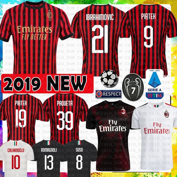 men's kids kits ac milan soccer jersey zlatan ibrahimovic 21 s.castillejo suso calhanoglu borini romagnoli piatek football shirt paquet, Black;yellow
men's kids kits ac milan soccer jersey zlatan ibrahimovic 21 s.castillejo suso calhanoglu borini romagnoli piatek football shirt paquet, Black;yellow