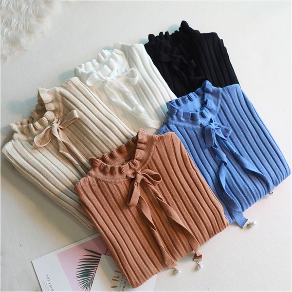 womens designer sweaters women designer sweater new vintage autumn winter pullovers women ruffled collar sweater female soft pullover top, White;black
womens designer sweaters women designer sweater new vintage autumn winter pullovers women ruffled collar sweater female soft pullover top, White;black