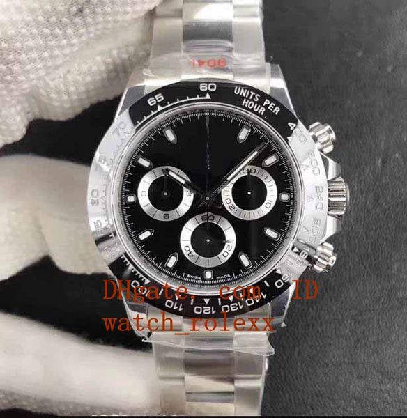men's wristwatches automatic cal.4130 watch 904l steel chronograph ceramic 116500ln cosmograph 116506 n eta black dial date mens watche, Slivery;brown
men's wristwatches automatic cal.4130 watch 904l steel chronograph ceramic 116500ln cosmograph 116506 n eta black dial date mens watche, Slivery;brown