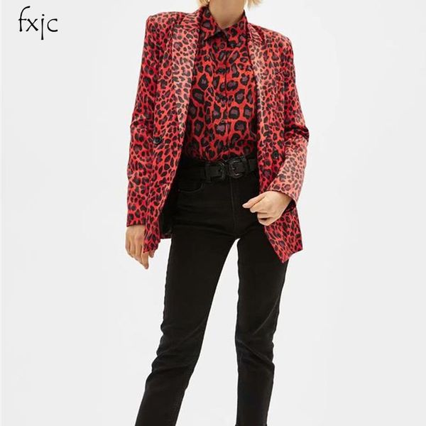 women's new fashion red leopard print double-breasted suit collar pockets decorative long-sleeved jacket 2019 women's coat dj180, Black;brown
women's new fashion red leopard print double-breasted suit collar pockets decorative long-sleeved jacket 2019 women's coat dj180, Black;brown